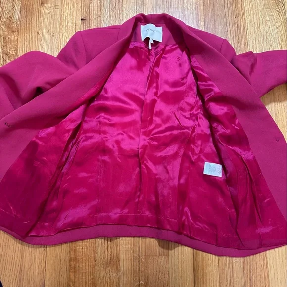 Maje Paris blazer hot pink Jacket Size 38 Us M